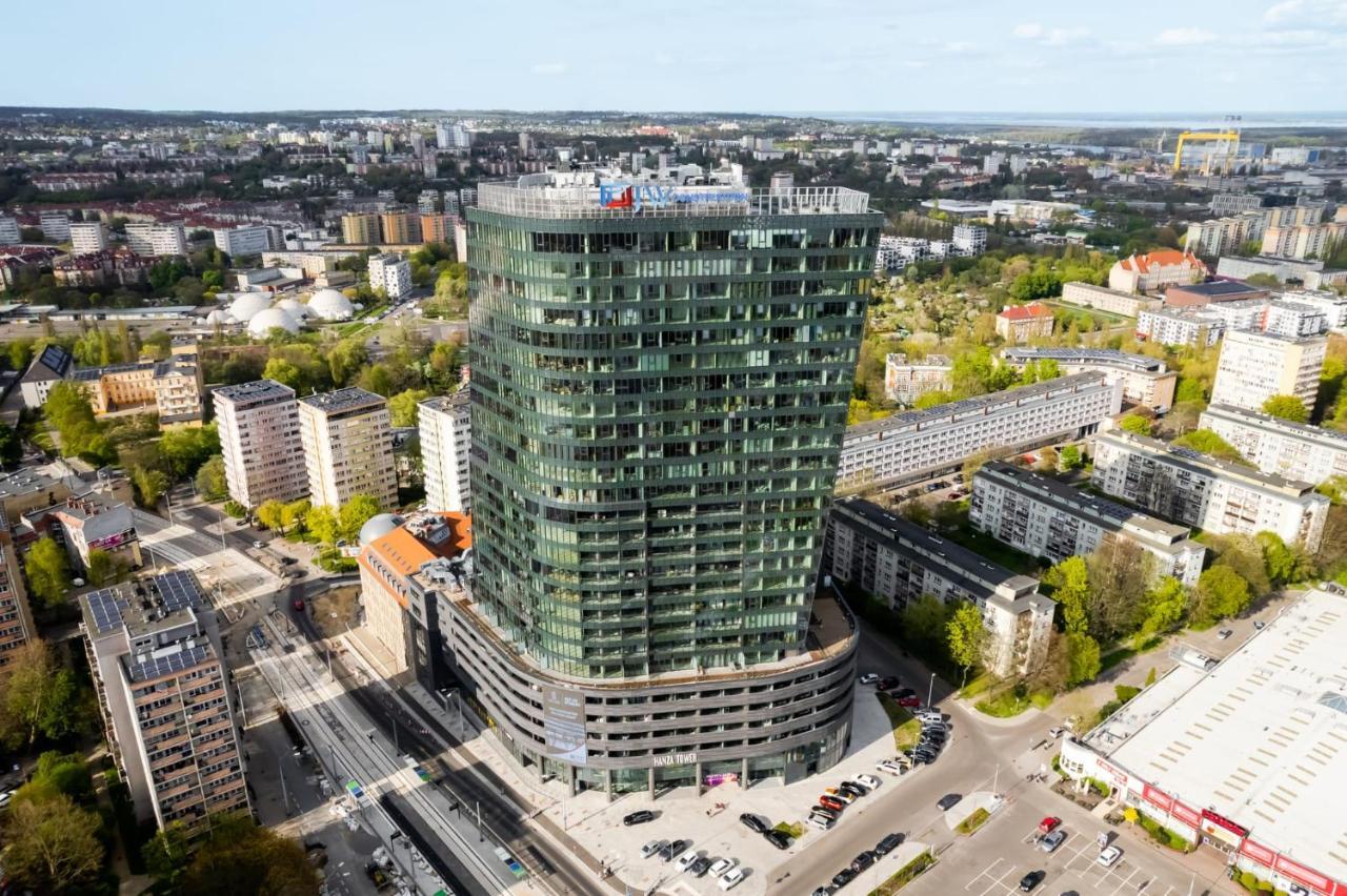 Hanza Tower Gold Szczecin Eksteriør bilde